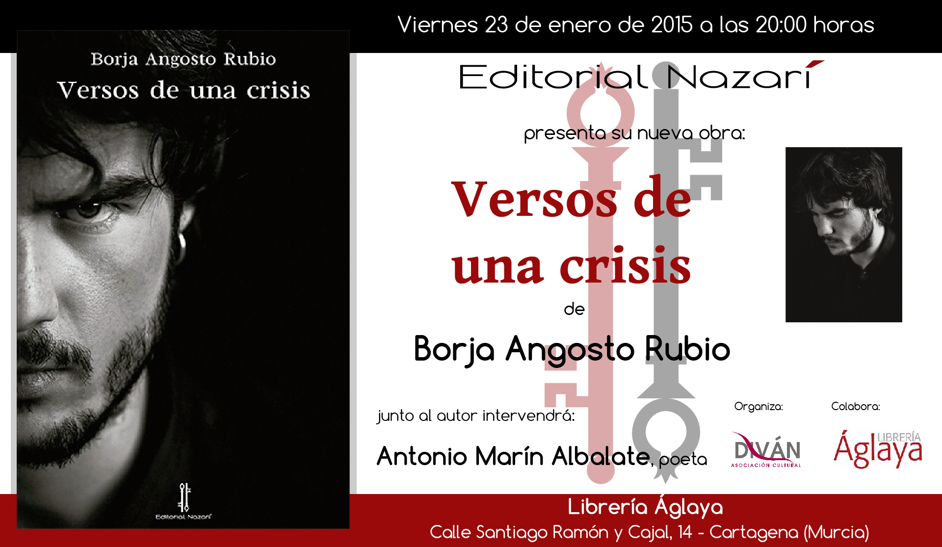 Versos de una crisis - Borja Angosto Rubio - Cartagena