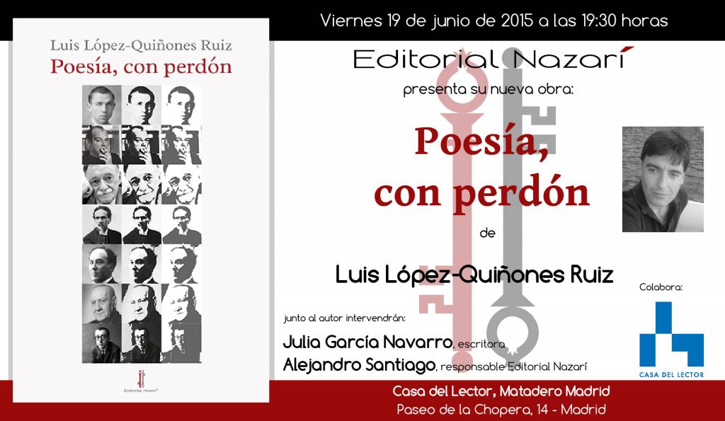 Poesía, con perdón - Luis López Quiñones - Casa del Lector