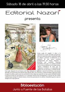 El corazón del roble - Victoria E. Muñoz Jiménez - Feria del Libro de Granada - FLG2015