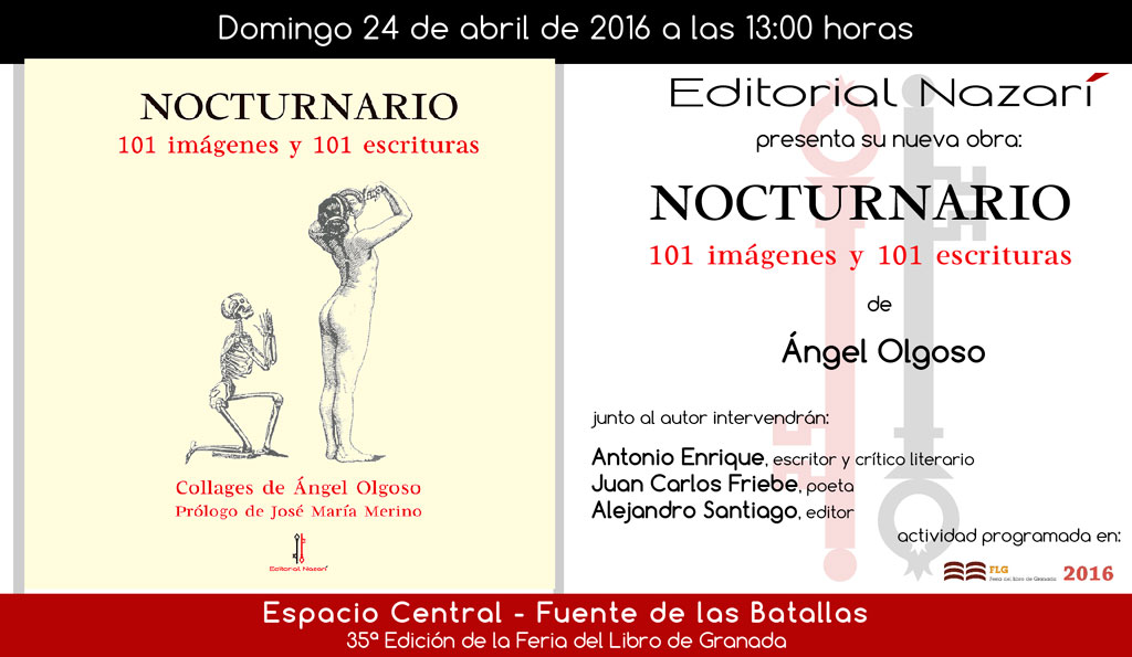 Nocturnario - Ángel Olgoso - Feria del Libro de Granada - FLG