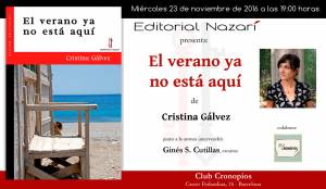 El verano ya no está aquí - Cristina Gálvez - Barcelona