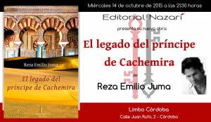 El legado del príncipe de Cachemira - Reza Emilio Juma - Córdoba