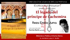 El legado del príncipe de Cachemira - Reza Emilio Juma - Sevilla