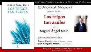 Los trigos tan azules - Miguel Ángel Malo - Salamanca