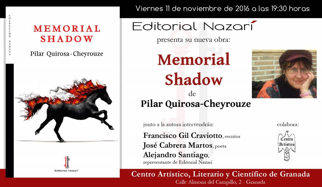Memorial Shadow - Pilar Quirosa-Cheyrouze - Granada