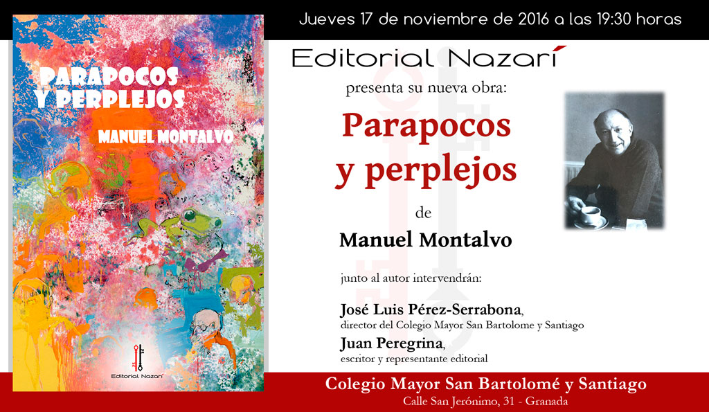 Parapocos y perplejos - Manuel Montalvo - Granada
