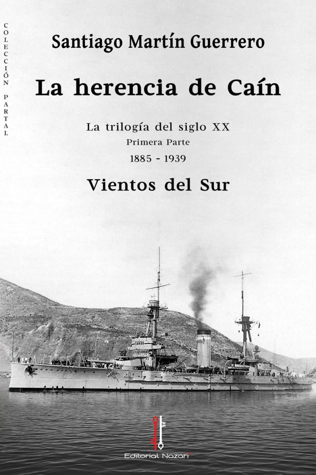 La herencia de Caín I - Santiago Martín Guerrero - Portada