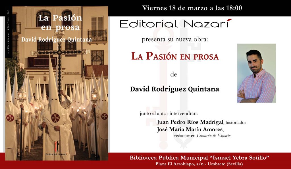 La Pasión en prosa - David Rodríguez Quintana - Umbrete 18-03-2022