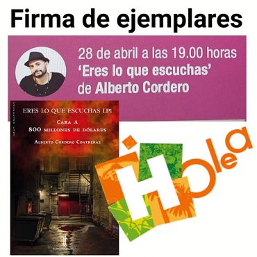 Firma de ‘Eres lo que escuchas LP1’ en CC Holea de Huelva