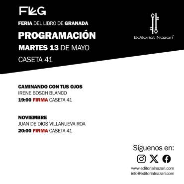 Programación martes 13 de mayo FLG