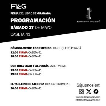 Programación sábado 17 de mayo FLG