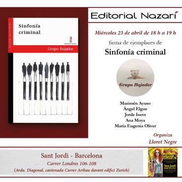 ‘Sinfonía criminal’ en Sant Jordi