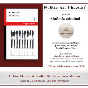 ‘Sinfonía criminal’ en Altafulla