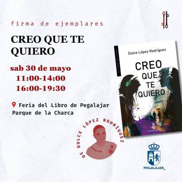‘Creo que te quiero’ en la Feria del Libro de Pegalajar